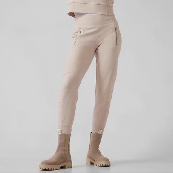 Athleta Abalone‎ Venice Moto Jogger Pants. Size Large. - Picture 6 of 14